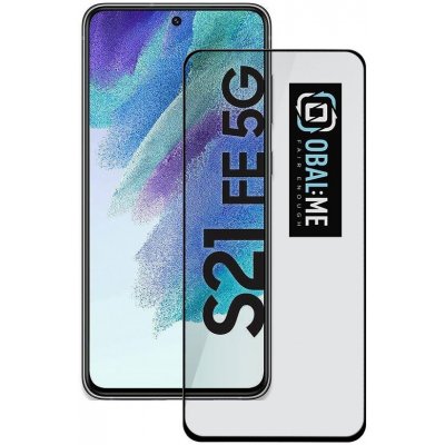 Obal:Me 5D Tvrzené Sklo pro Samsung Galaxy S21 FE 5G Black 8596311222726 – Zboží Živě