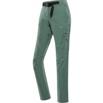 Alpine Pro CORBA dámské softshellové kalhoty zelené – Zboží Mobilmania