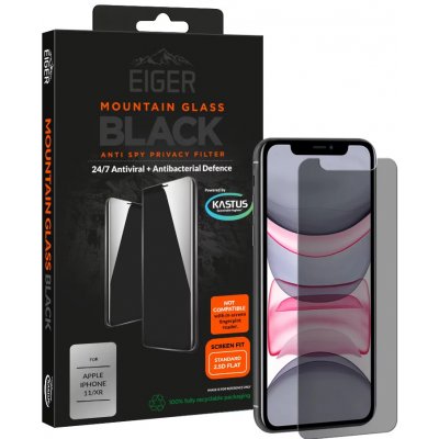 Eiger Anti Spy Privacy Glass pro Apple iPhone 11/XR EGMSP00112 – Zboží Mobilmania