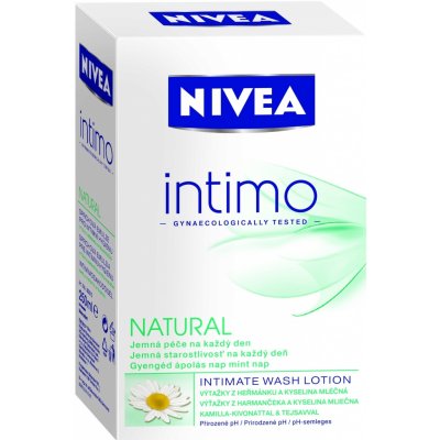 Nivea Intimo Natural sprchová emulze pro intimní hygienu 250 ml – Zboží Mobilmania