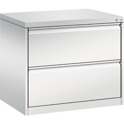 C+P Zásuvková kartotéka Acurado, pro závěsné desky, 787 x 590 x 733 mm, světle šedá – Hledejceny.cz