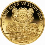 ČNB Zlatá mince 2500 Kč Vodní mlýn ve Slupi 2007 Proof 7,78 g – Zboží Mobilmania