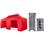 TENTino BIG HEXAGON 3x6 m 7A ČERVENÁ 4 nohy – Hledejceny.cz