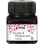 Kreul Classic Barva na sklo a porcelán Black 20 ml – Zboží Mobilmania