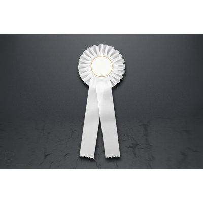 Kokarda jednořadá K1 bílá – Zboží Dáma