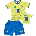 Numberoplus Dětský fotbalový dres Komplet Neymar JR Dragon Brazil – Zboží Dáma