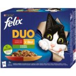 Felix Fantastic Duo Lahodný výběr se zeleninou v želé 12 x 85 g – Hledejceny.cz