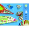 Vystřihovánka a papírový model Origami papírová letadla