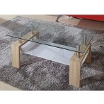 Kondela Libor New dub sonoma / sklo – Zbozi.Blesk.cz