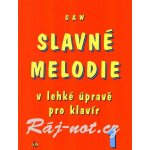 Slavné melodie 1 v jednochuché úpravě pro klavír + CD 1481070 – Hledejceny.cz