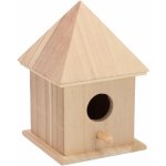 Banquet Ptačí budka - 10,4 x 10,4 x 15,5 cm – Zboží Dáma