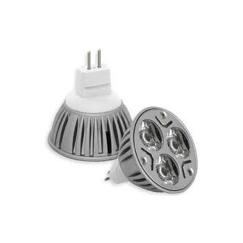 LED Light žárovka MR16 3W bílá Teplá bílá