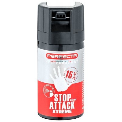 Perfecta Stop Attack Obranný sprej pepřový Xtreme OC FOG 40ml – Zboží Mobilmania