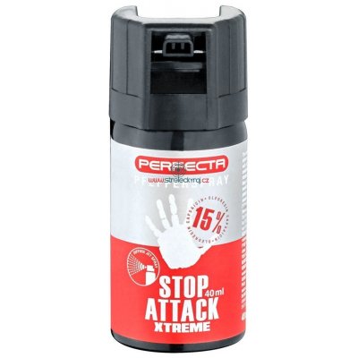 Perfecta Stop Attack Obranný sprej pepřový Xtreme OC FOG 40ml – Sleviste.cz