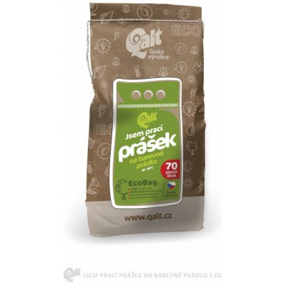 Qalt Jsem prací prášek na Barevné prádlo 3,5 kg – Zboží Dáma