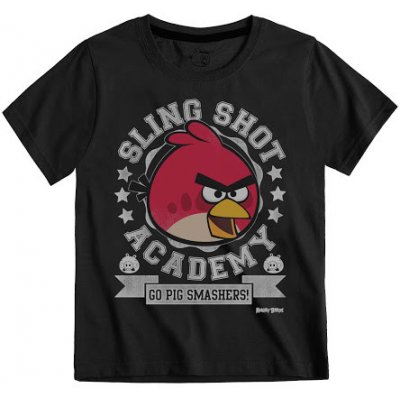 Angry Birds tričko černé – Zboží Dáma
