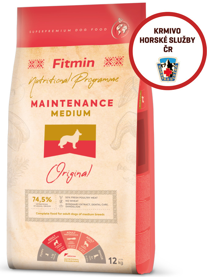 Fitmin dog Original medium maintenance 2,5 kg