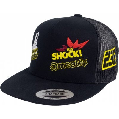 Meatfly Big Shock Dakar Trucker Black Černá