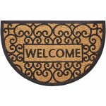 Hanse Home Collection Mix Mats Cocos 105557 hnědá půlkruh 45 x 75 cm – Sleviste.cz