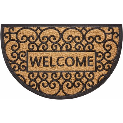 Hanse Home Collection Mix Mats Cocos 105557 hnědá půlkruh 45 x 75 cm – Sleviste.cz