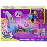 Mattel Polly Pocket Bazén se skluzavkou – Zboží Mobilmania