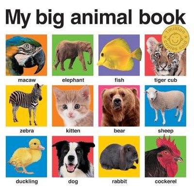 My Big Animal Book Priddy Roger Board Books – Zboží Mobilmania