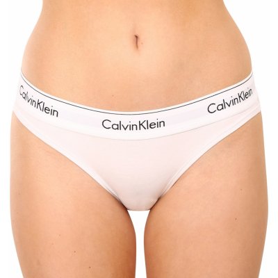 Calvin Klein Kalhotky bikini Modern cotton F3787E100 bílá – Zboží Mobilmania