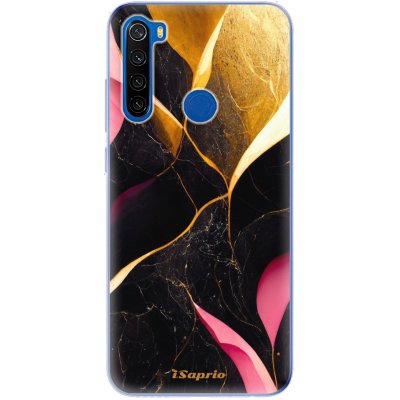 Pouzdro iSaprio - Gold Pink Marble - Xiaomi Redmi Note 8T – Zboží Mobilmania