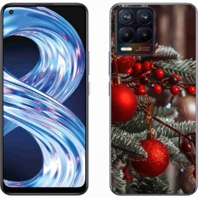 mmCase Realme 8 4G Gelový kryt vánoční ozdoby 2 – Sleviste.cz