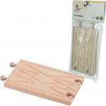 Babu vláčky Dvoukolej rovná 15cm – Zboží Dáma