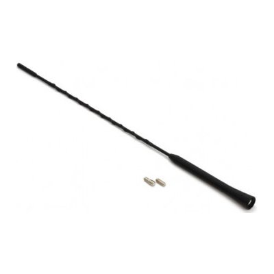 AMiO Anténa do auta Hliníkový prút 41 cm 5/6mm adaptér ANTM02 – Zboží Živě