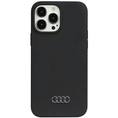 Pouzdro Audi Silicone Case iPhone 13 Pro Max černé