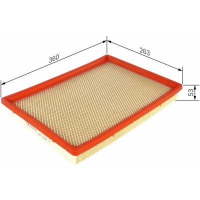 Vzduchový filtr BOSCH F 026 400 266 – Hledejceny.cz
