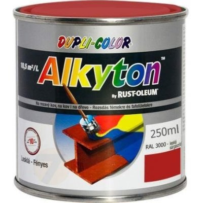 Alkyton 0,25 l ohnivě červená – Zboží Mobilmania