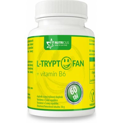 L-Tryptofan + vit. B6 200 mg/2.5 mg 60 tablet