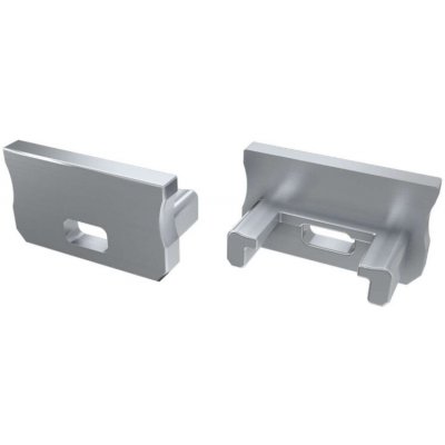 Lumines Krytka pro LED profil A šedá s otvorem ZAS-LUM-A-O-SZ – Sleviste.cz