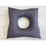 ELIKS Rektální polštář na sezení s pohankou 40 x 40 cm šedý – Hledejceny.cz