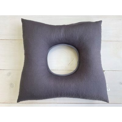 ELIKS Rektální polštář na sezení s pohankou 40 x 40 cm šedý – Hledejceny.cz