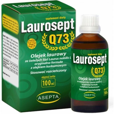 Asepta Laurosept Q73 Vavřínový olej s kurkumou 100 ml – Hledejceny.cz