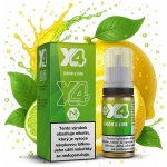 X4 Bar Juice Lemon and Lime 10 ml 10 mg – Zboží Mobilmania