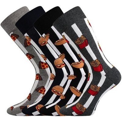 Lonka ponožky Defood mix 4 pár
