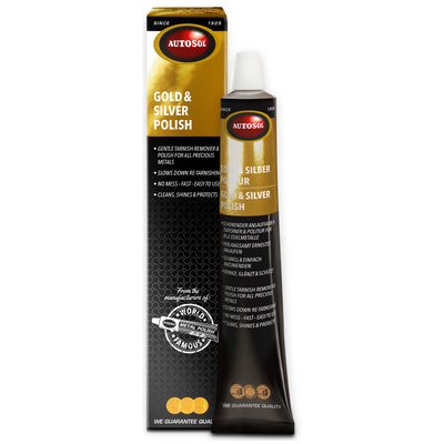 Autosol Gold and Silver Polish pasta na leštění zlata a stříbra 75 ml – Sleviste.cz