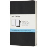 Moleskine Sešity 3 ks tečkované černé S – Zboží Dáma
