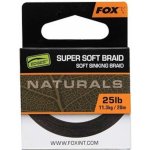 Fox Fox návazcová šňůrka naturals soft braided hooklength 20m 25lb – Hledejceny.cz