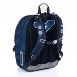 Topgal batoh s šestiúhelníky KIMI 23020 modrá – Zboží Mobilmania