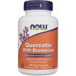 Now Foods Quercetin & Bromelain 800 mg 120 rostlinných kapslí – Hledejceny.cz
