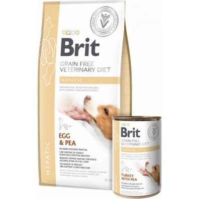 Brit Veterinary Diet Dog Grain Free Hepatic Turkey with Pea 400 g – Sleviste.cz