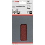 10x Brusný papír do vibrační brusky Bosch C430, 93x186mm, zr.40, 8 otvorů – Sleviste.cz