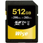 Wise SDXC UHS-II V90 512 GB WI-SD-N512 – Zboží Mobilmania