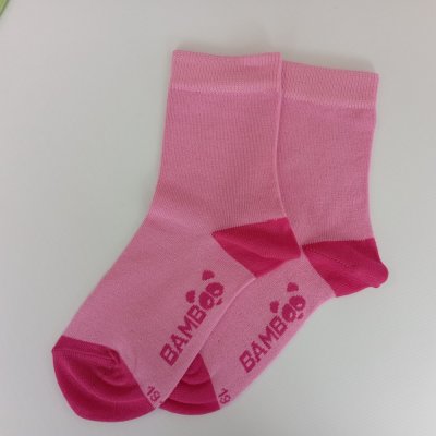 Hugo New Dětské ponožky růžová